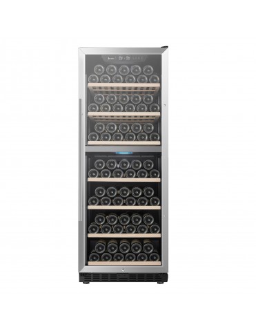 LW128DEU – Zweizonen-Weinkühlschrank für 131 Flaschen, 380 Liter